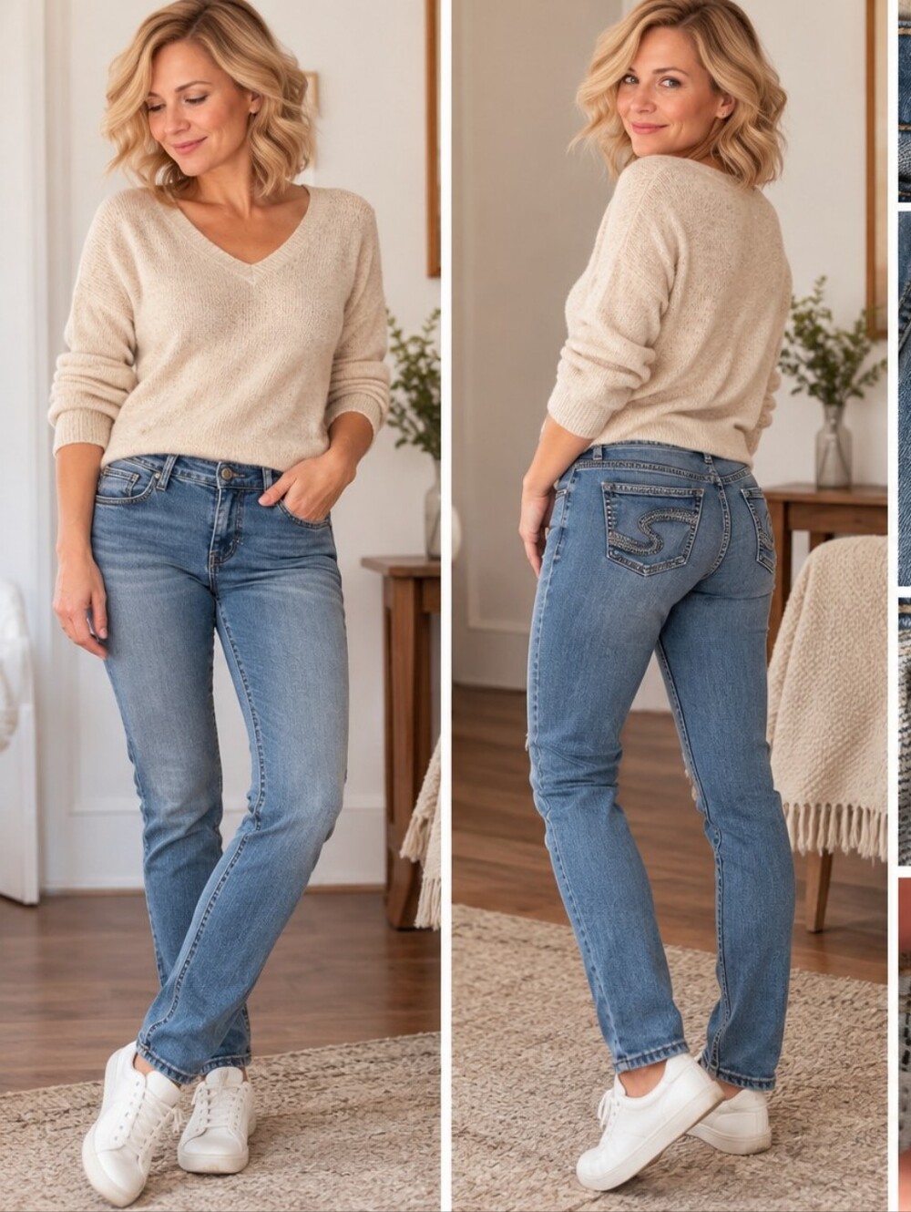 Tristan Elliot Slim Low Rise Stretch Jeans Size 12